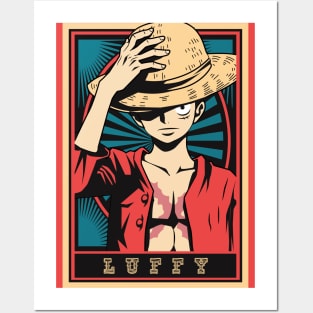 One Piece - Luffy Posters and Art